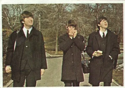 John Paul & Ringo Smoking 1964 Topps Beatles Color Cards The Beatles #40 Single • $6.99