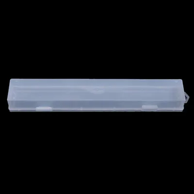 $10.23 • Buy Office Table Storage Box Plastic Desk Stationery Clear Organizer Pencil Long Box