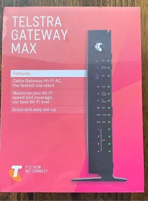 Netgear Telstra Gateway Max C6300 (sealed/unopened)  • $35