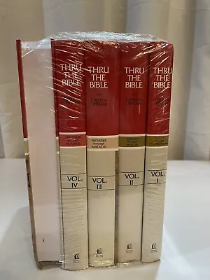 J Vernon McGee Thru The Bible 5 Vol Hardcover Commentary Set • $159