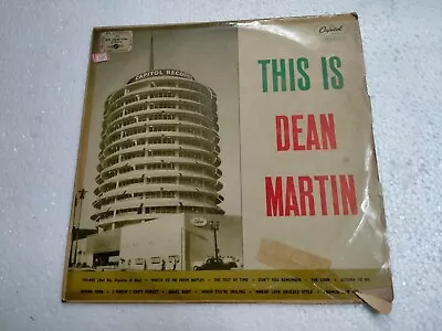 DEAN MARTIN THIS IS RARE LP Capitol Diff Cover Volare RECORD INDIA INDIAN G+ • $294.02