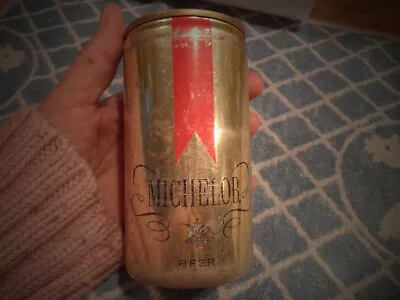 Michelob Beer 12 Oz Aluminum Beer Can Anheuser Busch Fairfield Ca Bar Code • $8