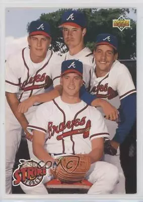 1993 Upper Deck Greg Maddux Steve Avery John Smoltz Tom Glavine Strike Force ( ) • $2.55