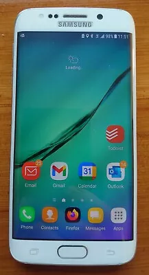Samsung Galaxy S6 Edge SM-G925I 32GB White • $121