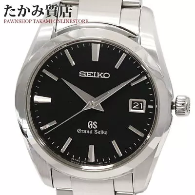Grand Seiko Heritage Collection SBGX261 9F62 Quartz Mens Watch Black Exelent • $2455.96