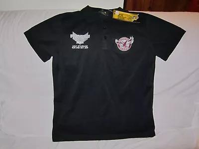 Manly Sea Eagles Bnwt 2011 Nrl Premiers Polo Shirt Size Small • $9.99