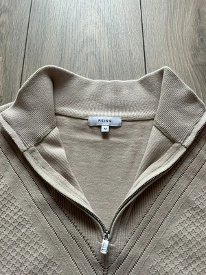£30 • Buy Reiss Mens Medium Half Zip Jumper In Sand