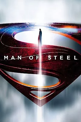 SUPERMAN MAN OF STEEL 11 X17  MOVIE POSTER PRINT #8 • $14.99