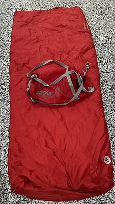 Marmot Kid’s Mavericks 40F/4C Warm Weather Red Sleeping Bag Regular Small • $22.48