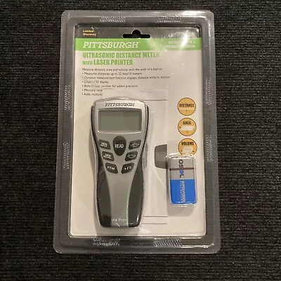 £24.53 • Buy Pittsburgh 67802 Ultrasonic Distance Meter Brand New In BOX