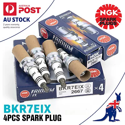 4x GENUINE NGK BKR7EIX Spark Plugs Iridium HR7 For BMW Mini Cooper S 1.6 R52 R53 • $72.99