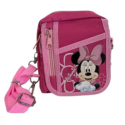 Disney Minnie Mouse Camera Bag Pouch Wallet 6  Purse (Pink) • $4.99