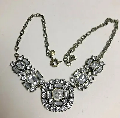 $15.30 • Buy J CREW Rhinestone  Necklace