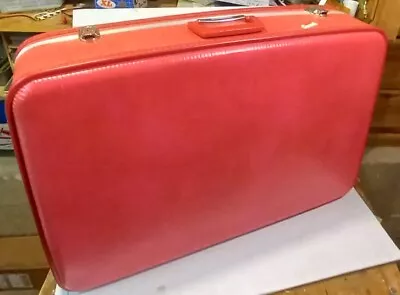 Vintage Carousel Luggage Hard Suitcase • $14.99