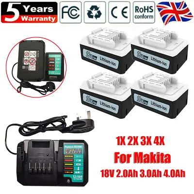 Makita Battery G-Series 18V BL1813G BL1815G BL1840G 1811G 195608-4 HP457D TD127D • £35.90