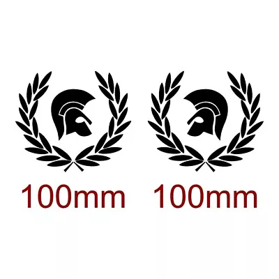 Set Of Trojan Laurel Mod Ska Scooter Lambretta Vespa Side Panel Decals 100mm • £3.99