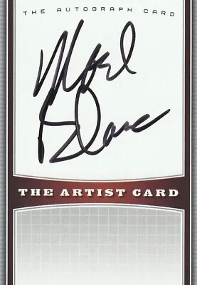 Legendary Voice Actor Noel Blanc Signed Artist Card Mel Blanc's Son Looney Tunes • $15