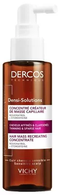 Vichy Dercos Densi-Solutions Hair Mass Creator Concentrated 100ml Care EXP:2025 • $69.90