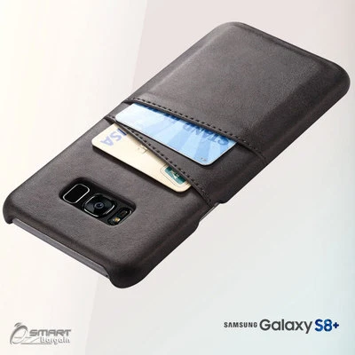 $5.99 • Buy PU Leather Card Holder Wallet Back Case Cover For Samsung Galaxy S7 S7 Edge S8