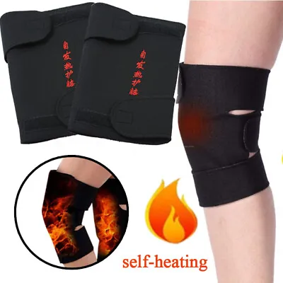 Tourmaline Self Heating Knee Pad Magnetic Therapy Support Brace Pain Comfortable • $6.19