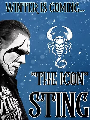 Sting Digital Art Poster 18x24 • $42