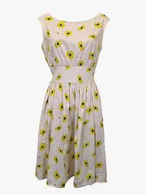 Kate Spade Daisy Summer Essential Midi Dress Size 12 • $53.99