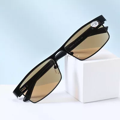 £6.89 • Buy HOT SALE Half Frame Sunglasses Reading Glasses Tinted Readers Men Women +1.0-4.0