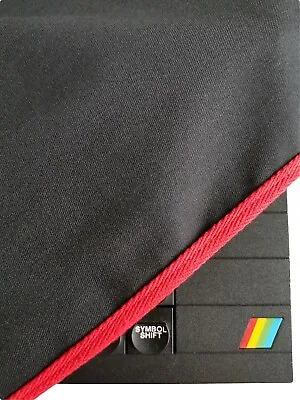 Zx Spectrum 48k Plus - Cotton Canvas - Traffic Black - Dust Cover - Stylish • £14.99