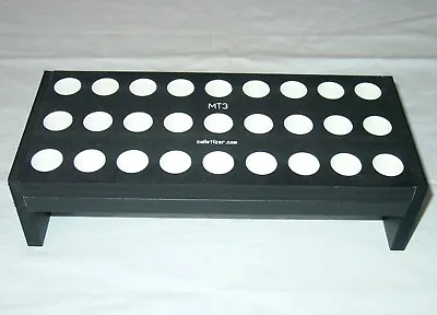 #3 Morse Taper Shank Drill Bit Bench-Top Storage Rack Stand MT3 3MT Set #ACM4 • $28.95