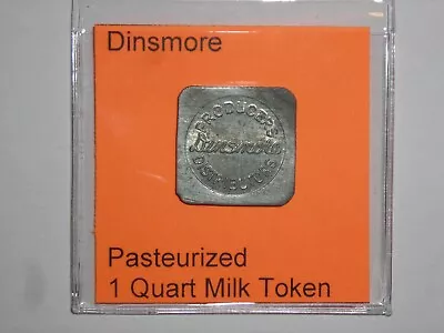 Vintage Dinsmore 1 Quart Milk Token Rare Coin • $7.98