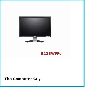Dell E228WFPC 22  Widescreen LCD Monitor - Black • $10