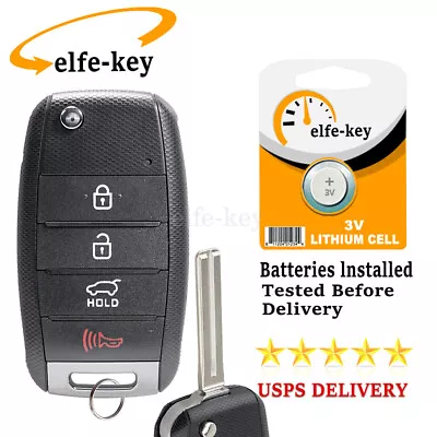 Replacement Remote Flip Car Key Fob For 2014 2015 2016 2017 2018 2019 Kia Soul • $18.39