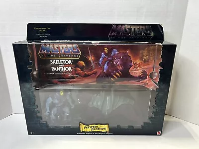 MOTU Skeletor & Panthor Commemorative Series Limited Edition 1 Of 10000 J6 • $149.99