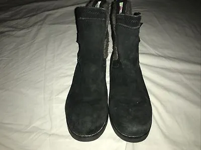 Ugg Australia Youth Big Kids Size 3 Jayla 1005467K Black Mauve Boots Shoes • $20