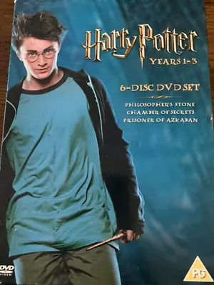Harry Potter : Years 1-3 DVD Daniel Radcliffe (2004) • £3.60