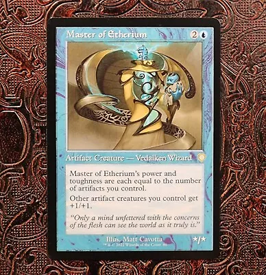 MTG | Master Of Etherium (086) | The Brothers' War | Retro Rare NM-M • $0.99