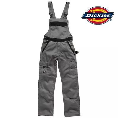 NEW Dickies Industry 300 Heavy Duty Work Dungaree Overalls Bib & Brace Trousers • £29.99