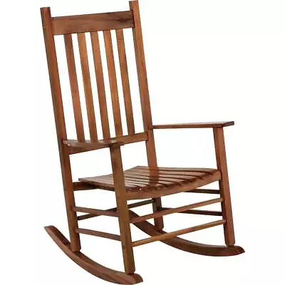 Jackpost Natural Wood Mission Rocking Chair KN-28N Jackpost KN-28N 039678882878 • $136