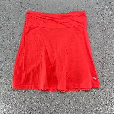 Mountain Hardwear Skirt Womens Medium Pink Lightweight Cotton Blend Stretch • $17.05