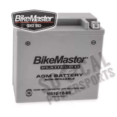 Bikemaster AGM Platinum Battery Kawasaki VN1500 Vulcan Nomad (1999 - 2001) • $101.31