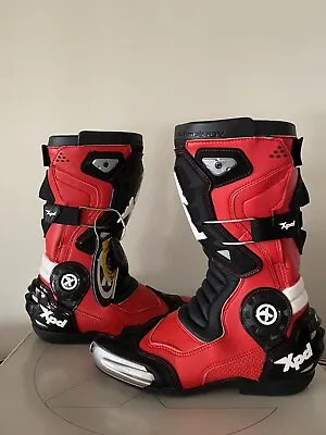 XPD XP7 Rosso Motosport Boots Black/Red Size 41 • $250