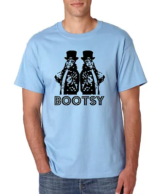 $14.95 • Buy BOOTSY Collins T-Shirt Cool Funk James Brown Vinyl Vintage Retro S-6X Tee
