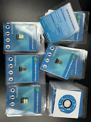 Bulk Lot Of 74 - Bluetooth 4.0 USB 2.0 CSR 4.0 Dongle Adapter For PC LAPTOP • $69