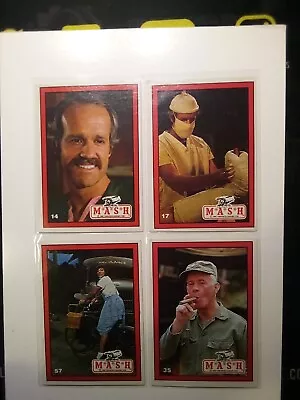 MASH Topps 1982 SET OF 4 CARDS • $2.49