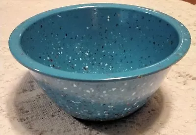 Zak! Designs Blue Confetti Melamine Mixing Bowl   7 1/4  • $18