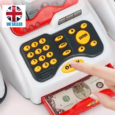 £13 • Buy Childrens Mini Shopping Toy Till Cash Register Toy With Scanner, Play Food Money