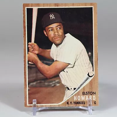 1962 Topps #400 Elston Howard Baseball Card. New York Yankees. EX • $8