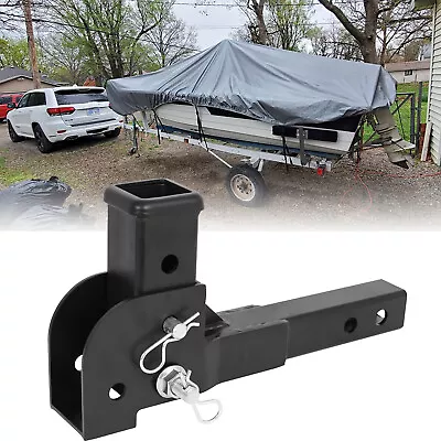 For Jeep Compass Folding 2  Inch Trailer Hitch Shank Mount Carrier Adapter 500LB • $69.21