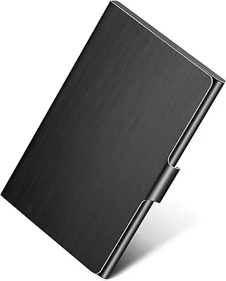 Business Card Holder Slim Business Card Case For Men & Women Pocket Metal Case • $8.69