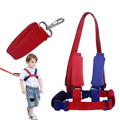 Baby Anti Lost Safety Harness Kids Toddler Leash Belt Strap Walking Rope Reins • £11.77